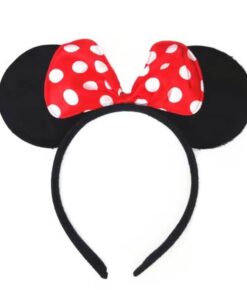Minnie Mouse ører på hårbøjle