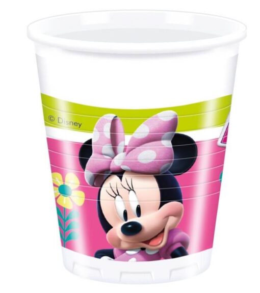 Minnie Mouse fødselsdag papkrus