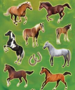 Stickers med heste