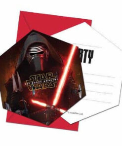 Star Wars invitationer og indbydelser med kuvert