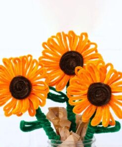 Piberensere orange 6mm 30cm