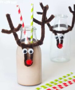 Chenille piberensere brune 6mm