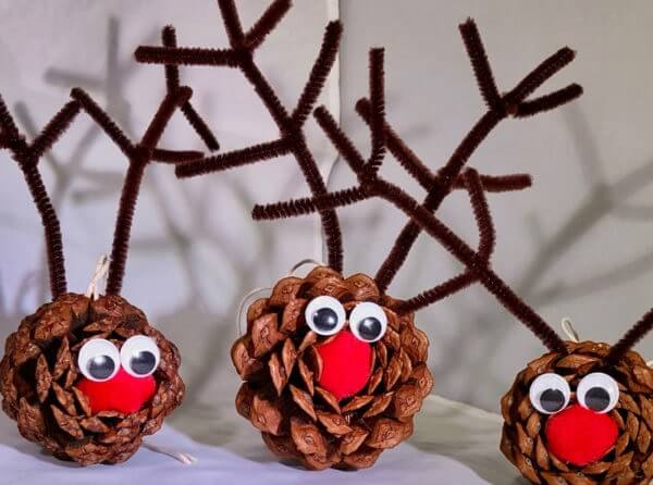 Chenille piberensere brune 6mm