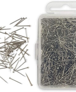 Knappenåle 13mm sølv