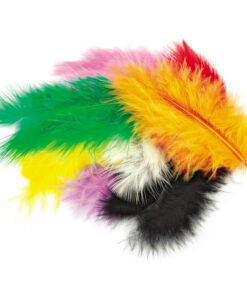 Fjer marabou mix