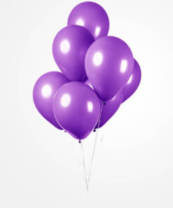 Mørk lilla balloner 30 cm