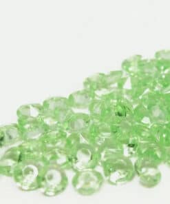 pynte diamanter lime grøn 6mm