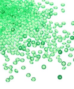 pynte diamanter lime grøn 6mm