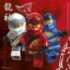 Lego Ninjago fødselsdag servietter