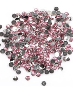 Lyserøde rhinsten 3mm