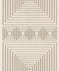 Guld firkantede stickers i flere størrelser til kortfremstilling, scrapbooking og dekorative rammer på papirprojekter