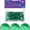 Kunstige pynte diamanter emerald grøn