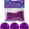 Pynte diamanter Ametyst 6mm til bordpynt