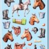 Stickers med ridning motiver