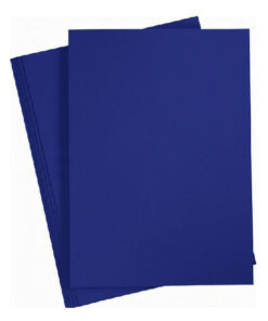 A4 karton kongeblå
