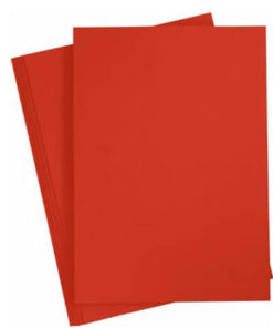 A4 karton postrød