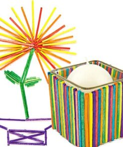 Tændstikker uden svovl farvede