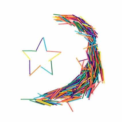 Tændstikker uden svovl farvede