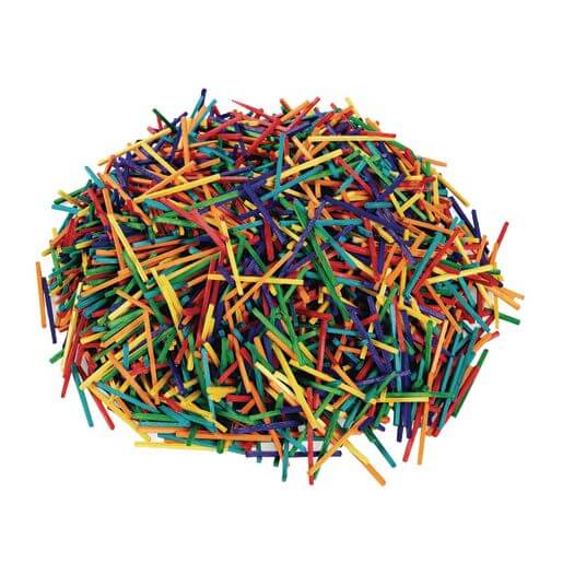 Tændstikker uden svovl farvede