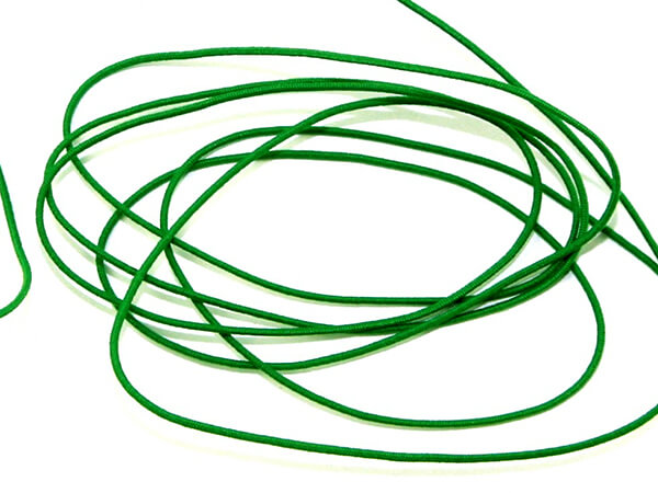 Grøn elastiksnor
