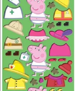 Gurli Gris påklædnings stickers