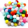 Pompom kugler mix 20mm