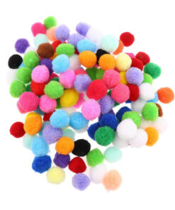 Pompom kugler mix 20mm