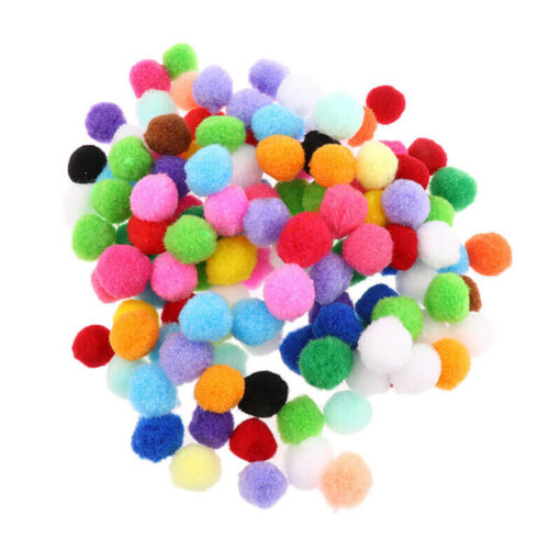 Pompom kugler mix 20mm