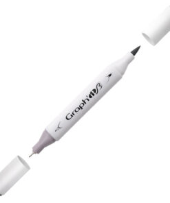 Graph'it Twin Brush Markers GI89508 Neutral Grå 8 alkoholbaseret tusser