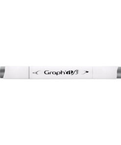 Graph'it Twin Brush Markers GI89508 Neutral Grå 8 alkoholbaseret tusser