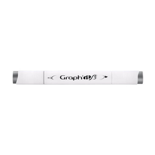 Graph'it Twin Brush Markers GI89508 Neutral Grå 8 alkoholbaseret tusser