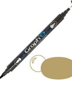 GRAPH'O Twin Tip Marker GO03125 Cappuccino tusser