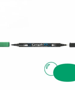 GRAPH'O Twin Tip Marker GO08160 Forest vandbaserede tusser