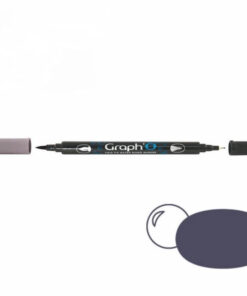 GRAPH'O Twin Tip Marker GO06290 Granit vandbaserede tusser