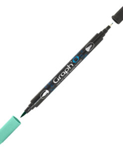 GRAPH'O Twin Tip Marker GO07250 Mint vandbaserede tusser