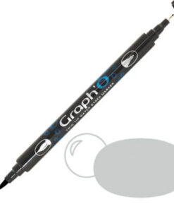 GRAPH'O Twin Tip Marker GO09503 Neutral Grey Light 3 vandbaserede tusser