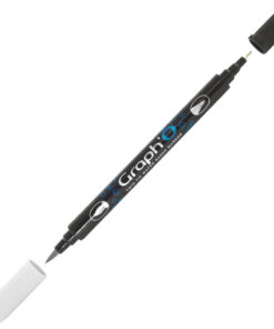 GRAPH'O Twin Tip Marker GO09503 Neutral Grey Light 3 vandbaserede tusser