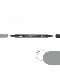 GRAPH'O Twin Tip Marker GO09504 Neutral Grey Medium vandbaserede tusser