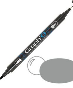 GRAPH'O Twin Tip Marker GO09504 Neutral Grey Medium vandbaserede tusser