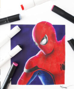 GRAPH'O Twin Tip Marker GO07165 Sapphire vandbaserede tusser