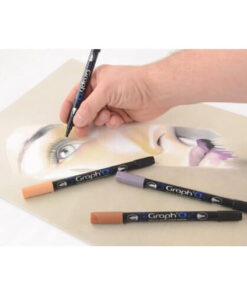 GRAPH'O Twin Tip Marker GO09405 Warm Grey vandbaserede tusser