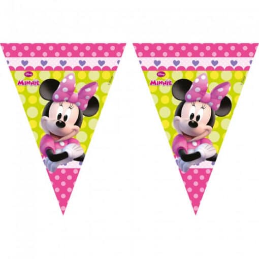 Minnie Mouse flag vimpel guirlande