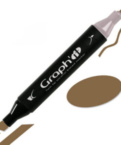 GRAPH'IT Twin Tip Marker GI03270 Espresso tusser