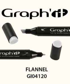 GRAPH'IT Twin Tip Marker GI04120 Flannel tusser