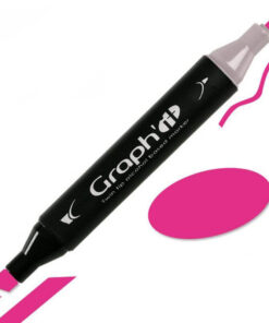 GRAPH'IT Twin Tip Marker GI05150 Hot Pink tusser