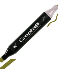 GRAPH'IT Twin Tip Marker GI08350 Khaki tusser