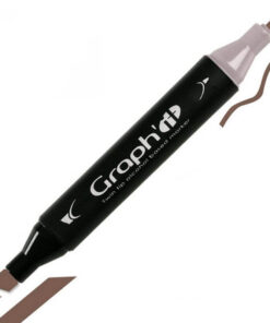 GRAPH'IT Twin Tip Marker GI03280 Mocha tusser