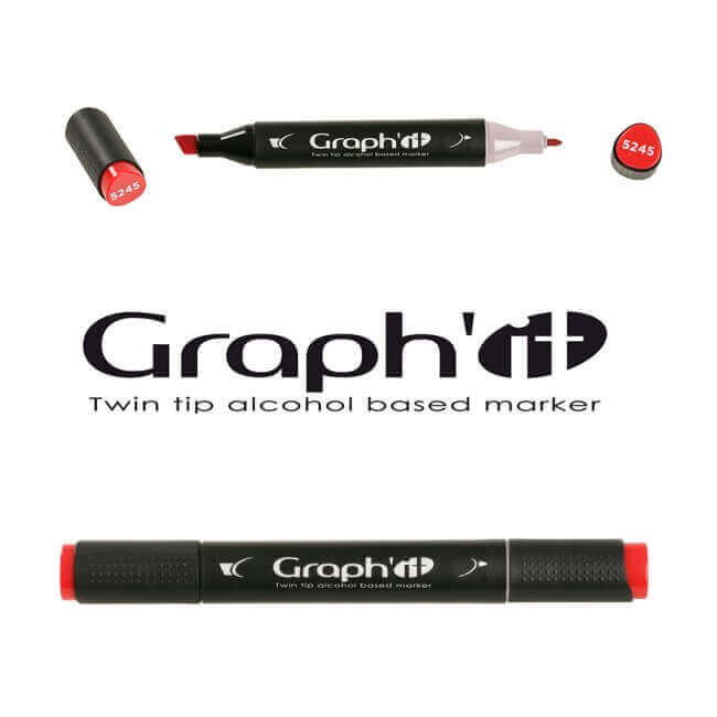 GRAPH'IT Twin Tip Marker