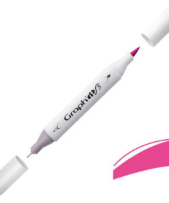 Graph'it Twin Brush Markers GI85160 Magenta alkoholbaseret tusser