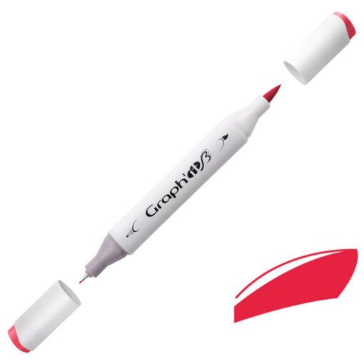 Graph'it Twin Brush Markers GI85240 Lipstick alkoholbaseret tusser